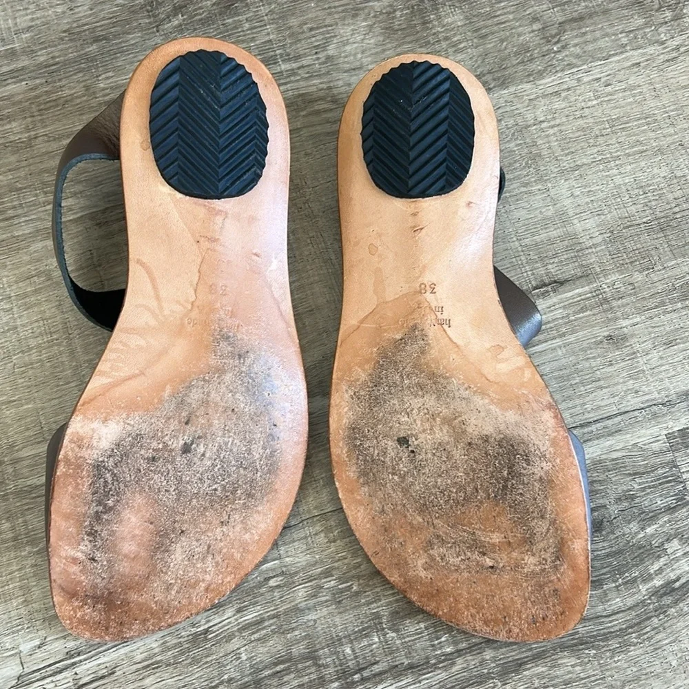 Cydwoq Thong Toe Loop Flat Sandals 38 - Picture 4 of 7